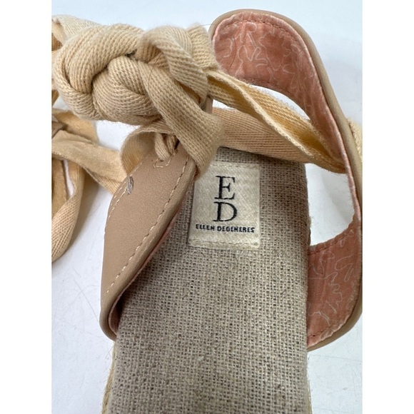 ED Ellen Degeneres LOVE Lourana Ankle Wrap Espadrilles - Picture 4 of 5